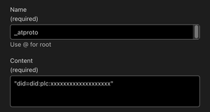 A screenshot of Cloudflare's DNS setting